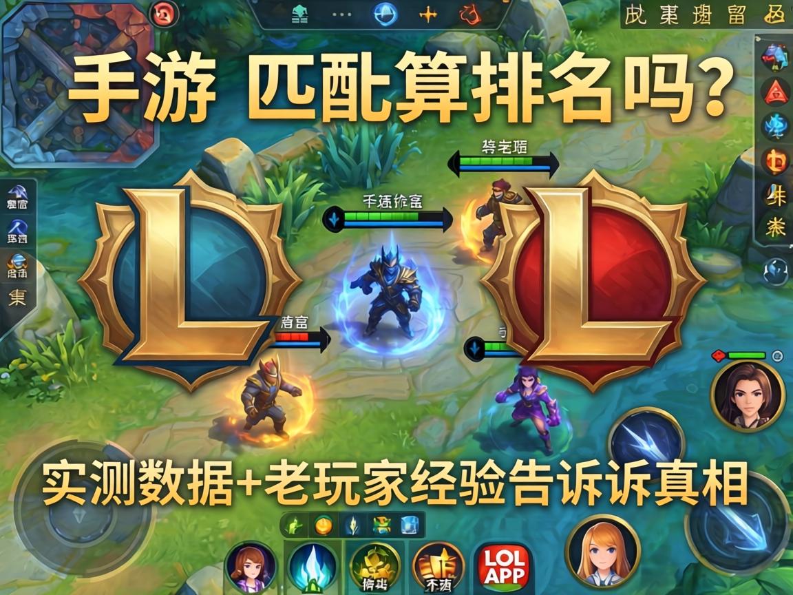 LOL手游匹配算排名吗