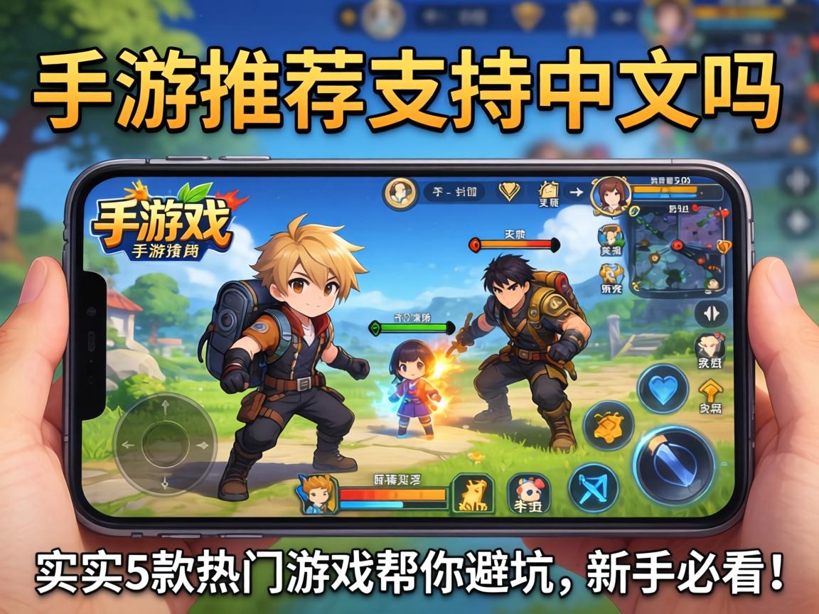 实测5款热门游戏帮你避坑