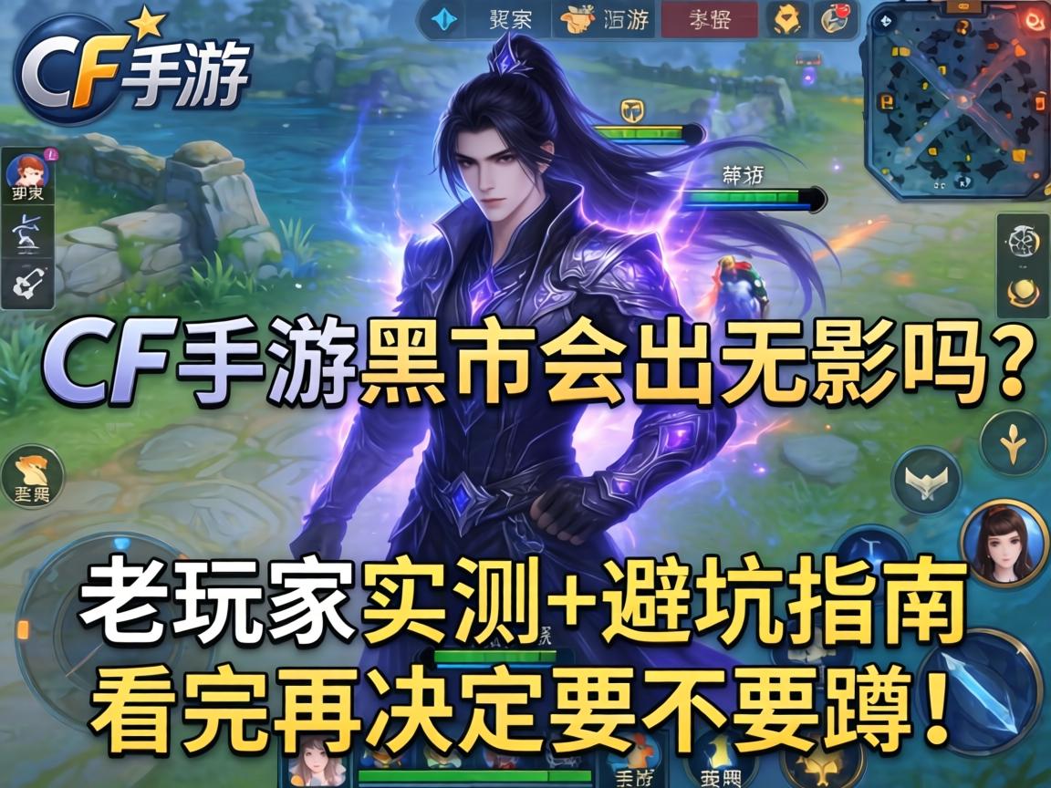 CF手游黑市会出无影吗