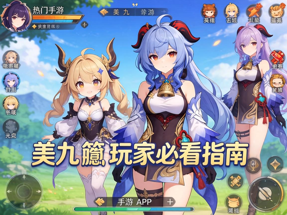 热门手游中隐藏的美九角色盘点，二次元玩家必看指南