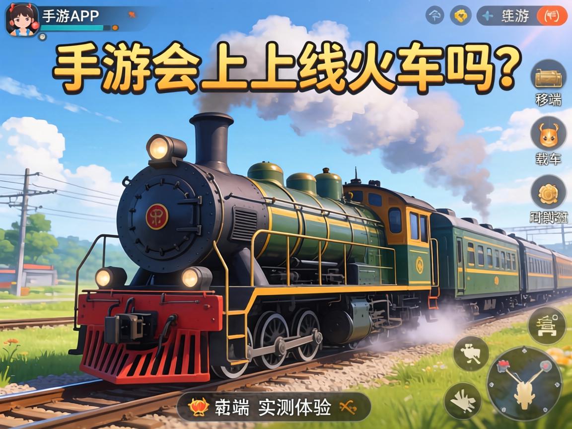 手游会上线火车吗？深度解析移动端载具系统的可能性与实测体验