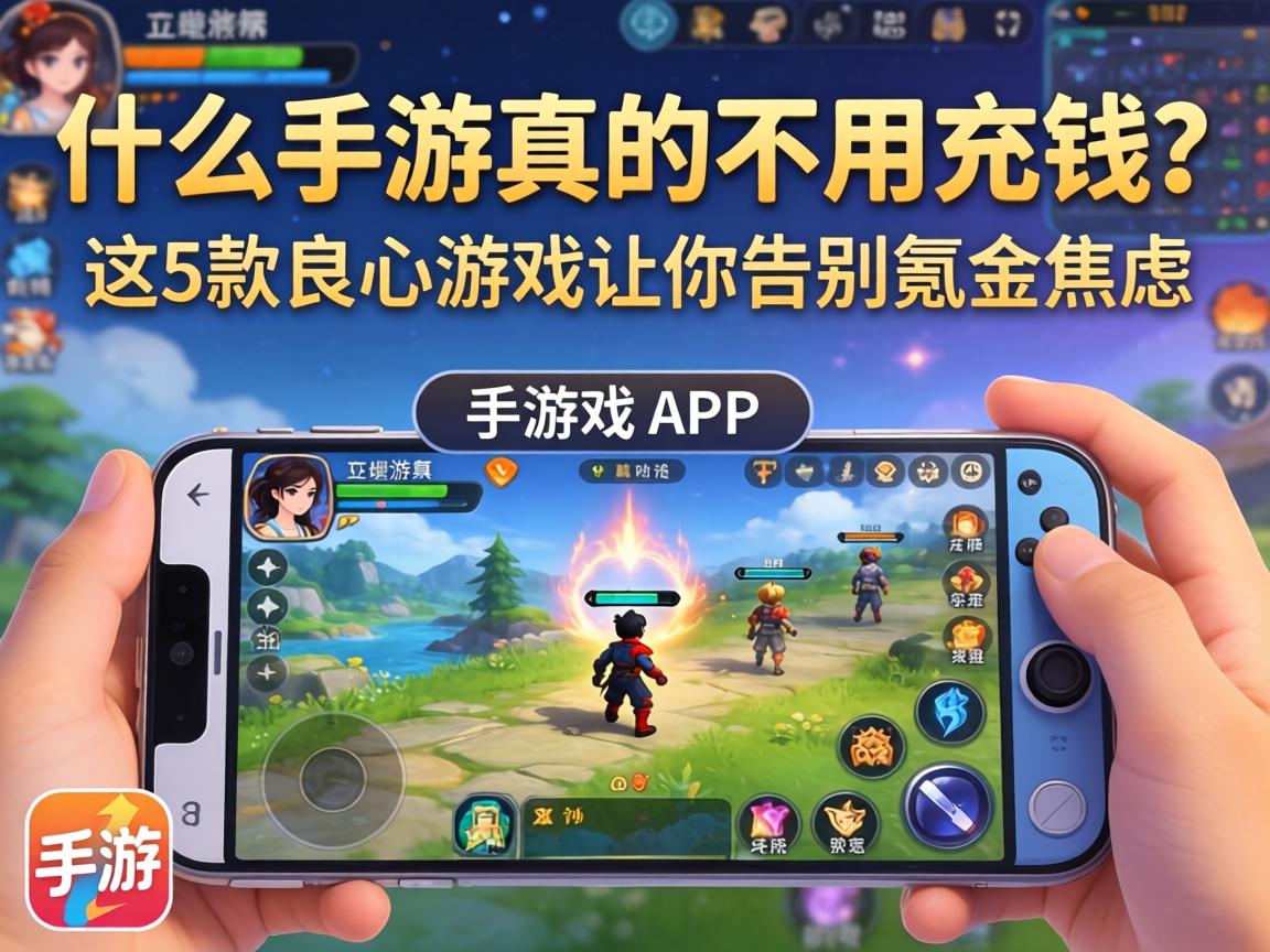 这5款良心游戏让你告别氪金焦虑