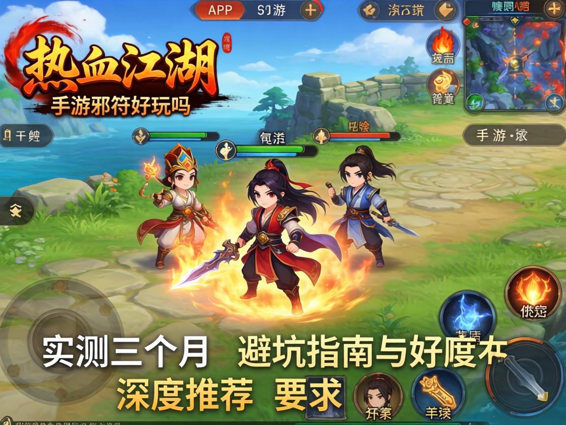 热血江湖手游邪符好玩吗？实测三个月的避坑指南与深度推荐