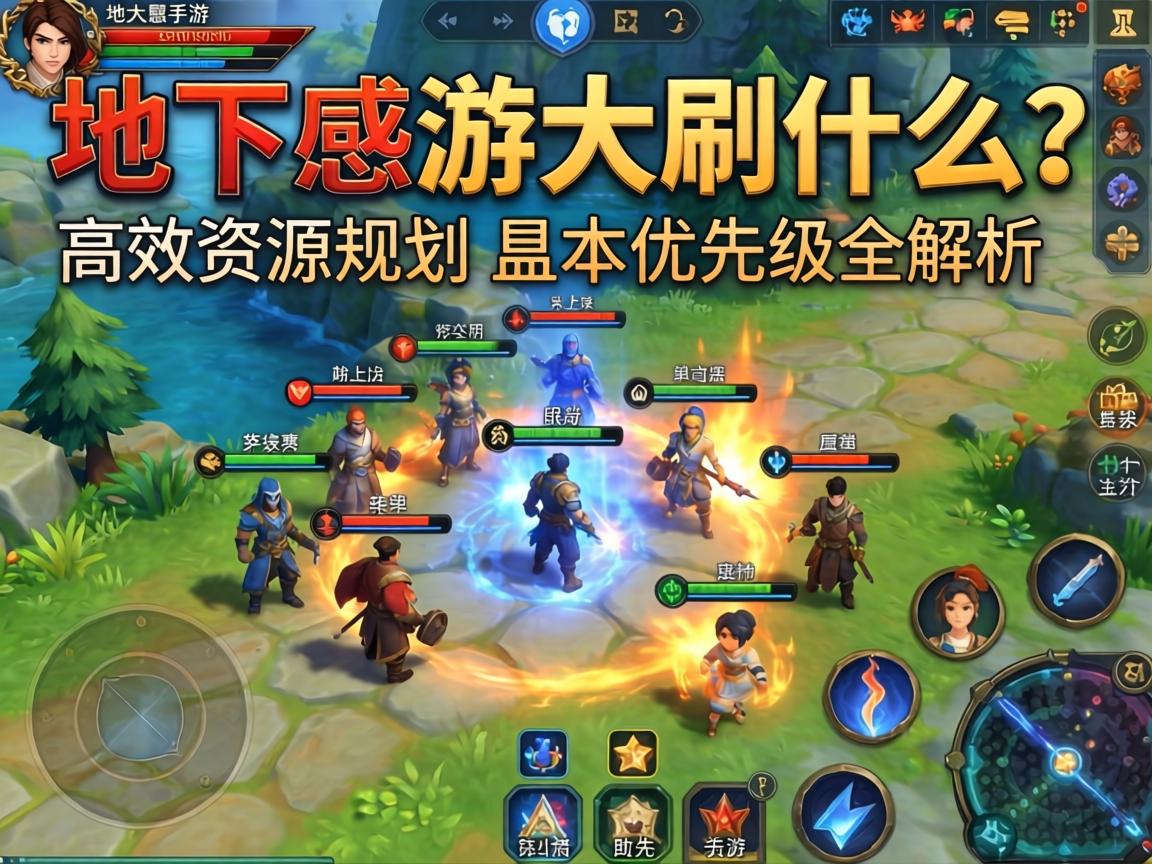 地下城手游大号刷什么？高效资源规划与副本优先级全解析