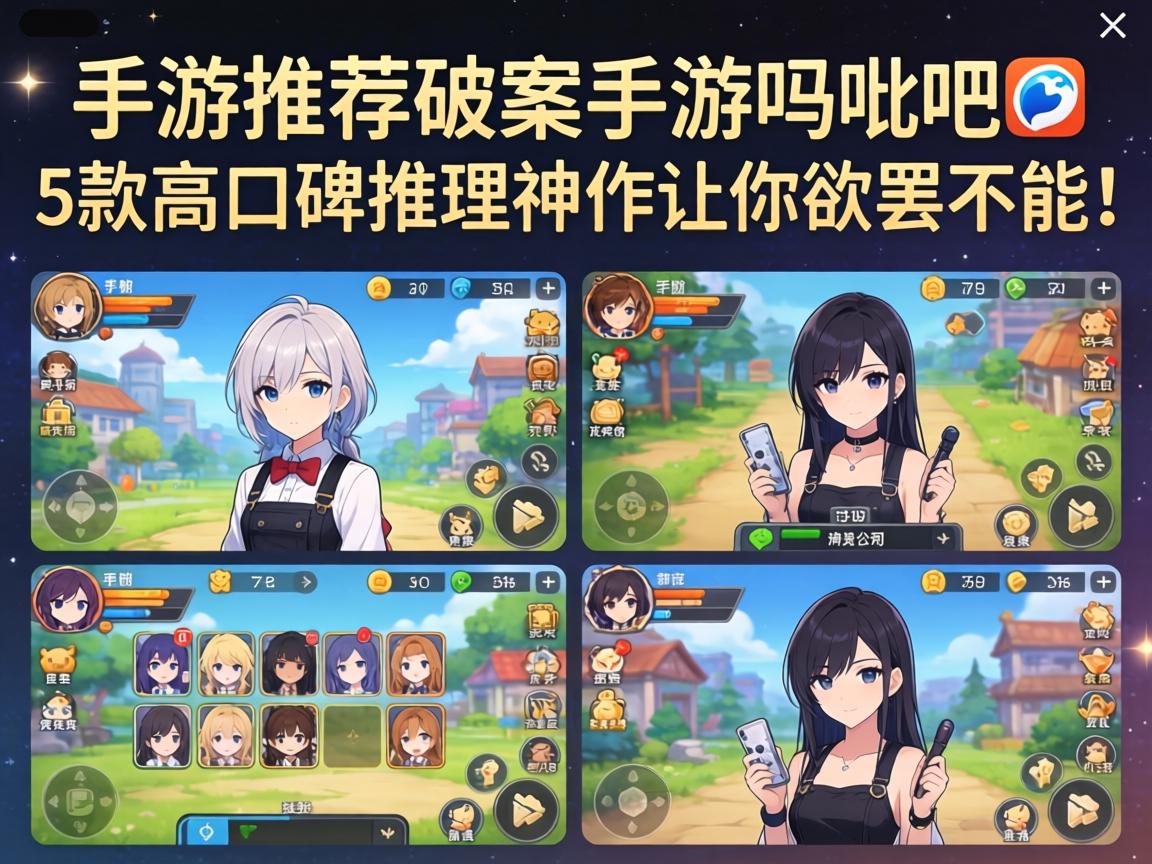 这5款高口碑推理神作让你欲罢不能