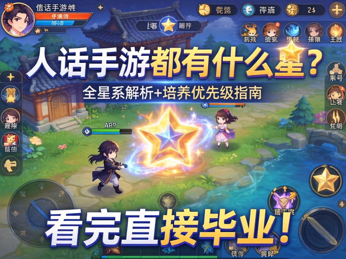 大话手游都有什么星