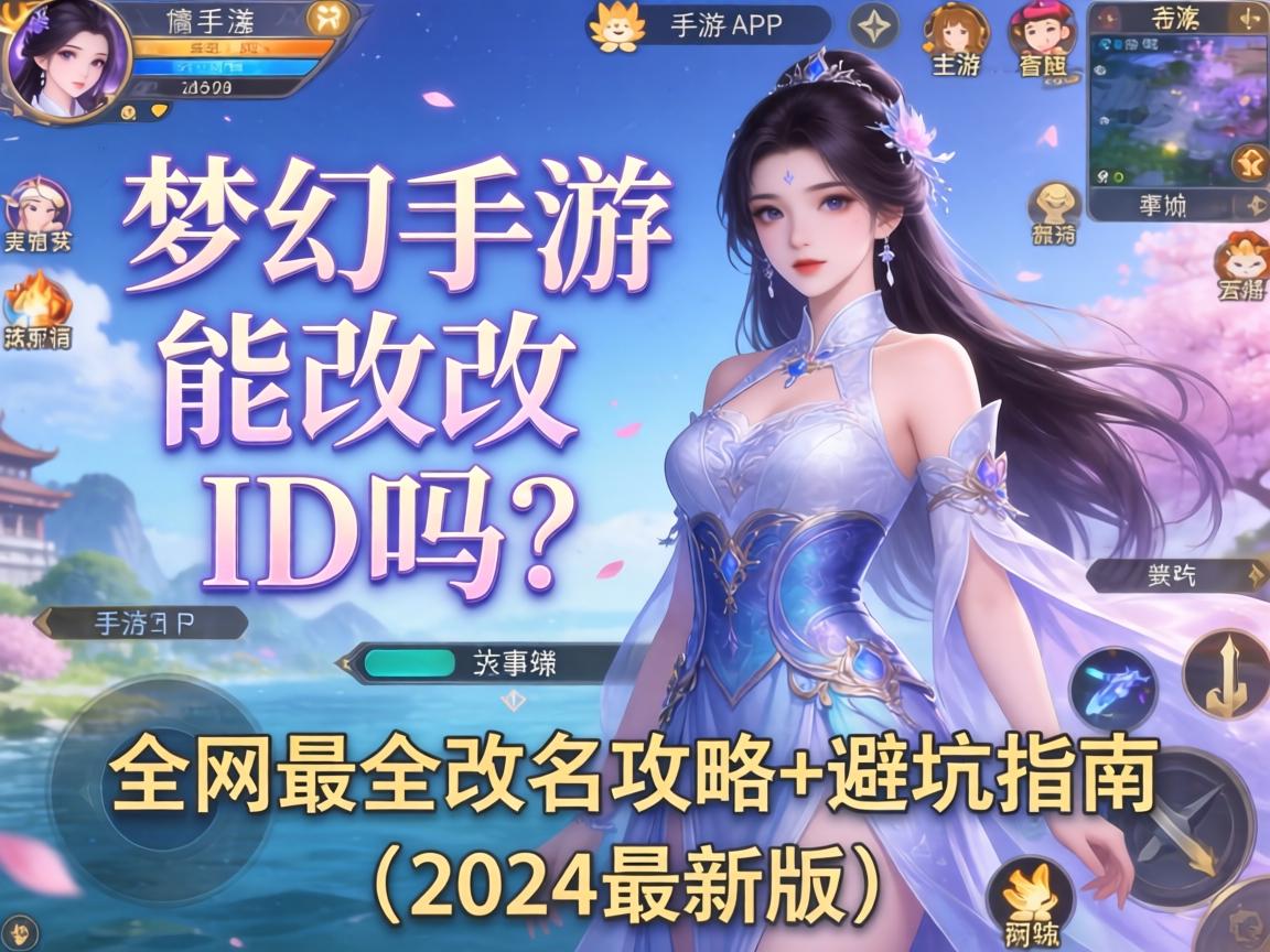 梦幻手游能改ID吗