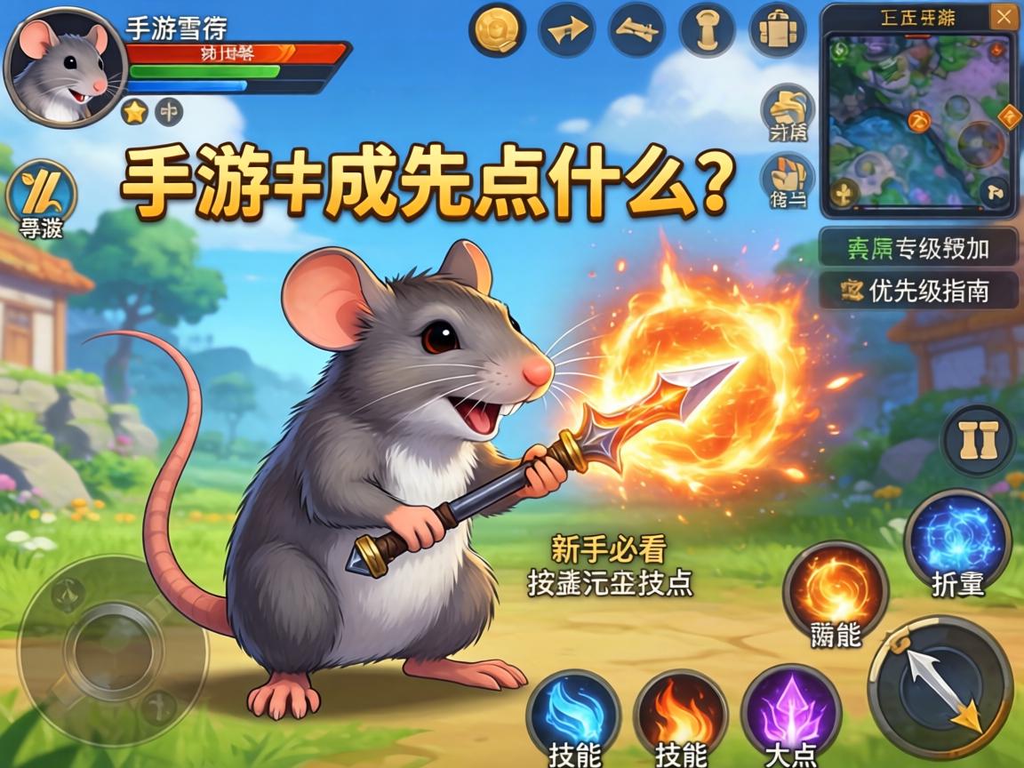 新手必看的技能加点优先级指南