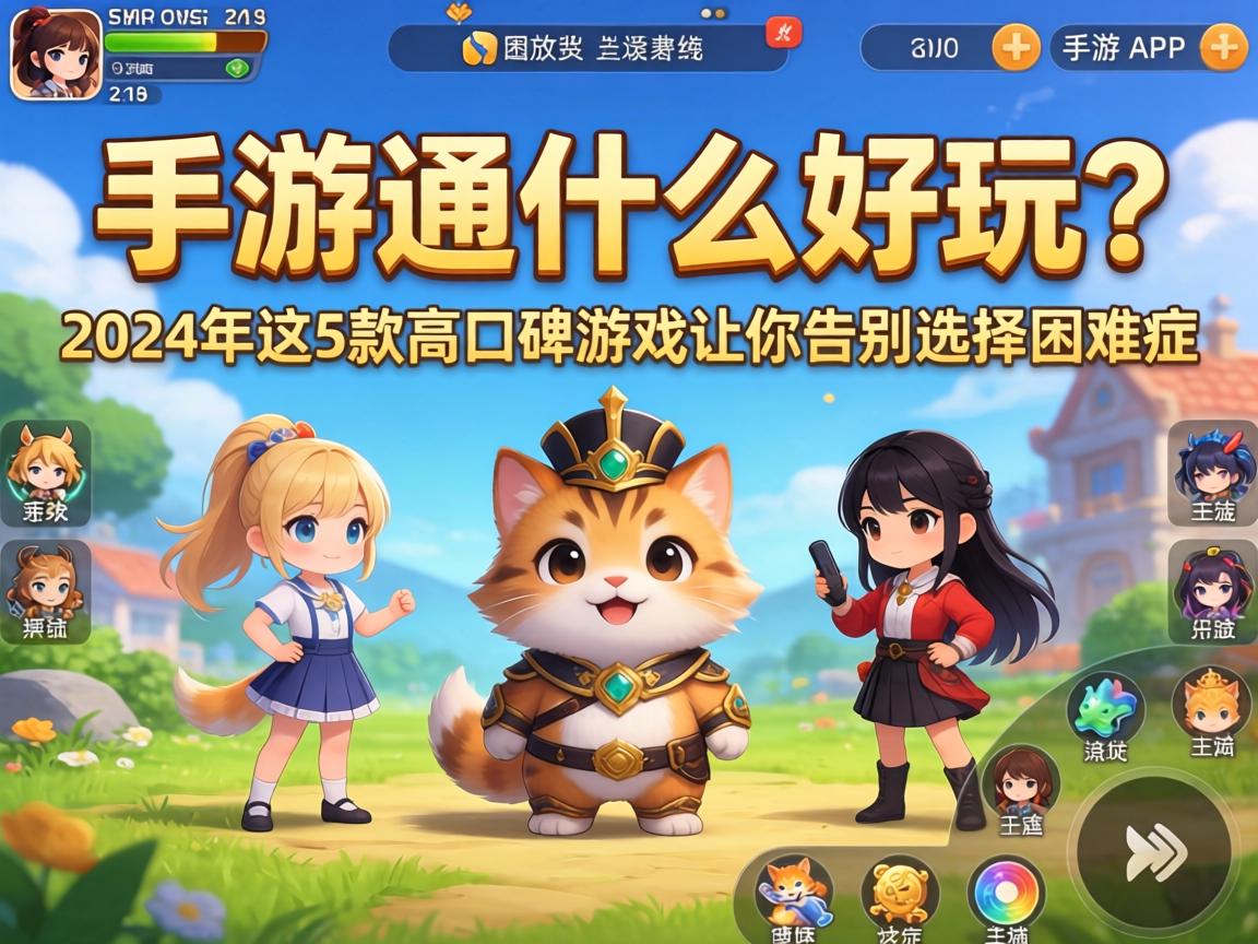 2024年这5款高口碑游戏让你告别选择困难症