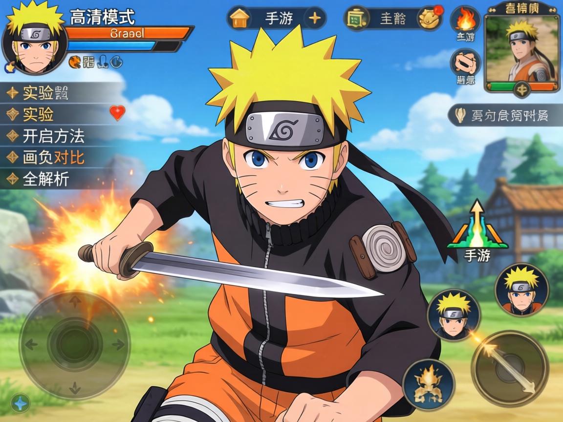 火影手游有高清模式吗