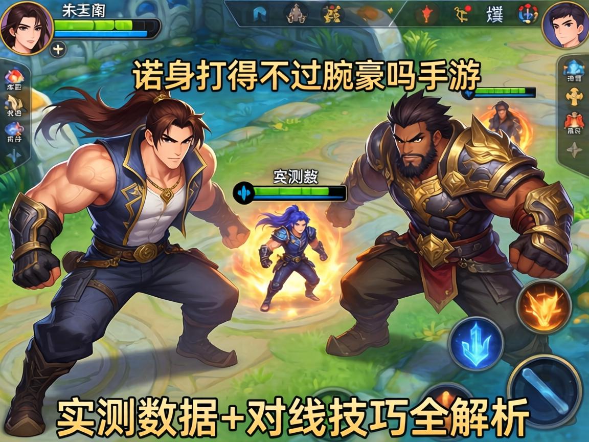 诺手打得过腕豪吗手游