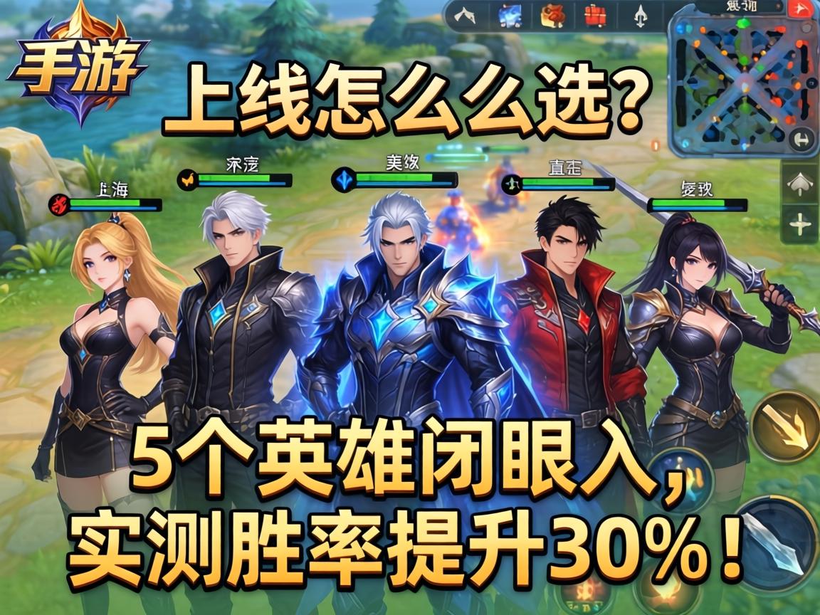 这5个英雄闭眼入