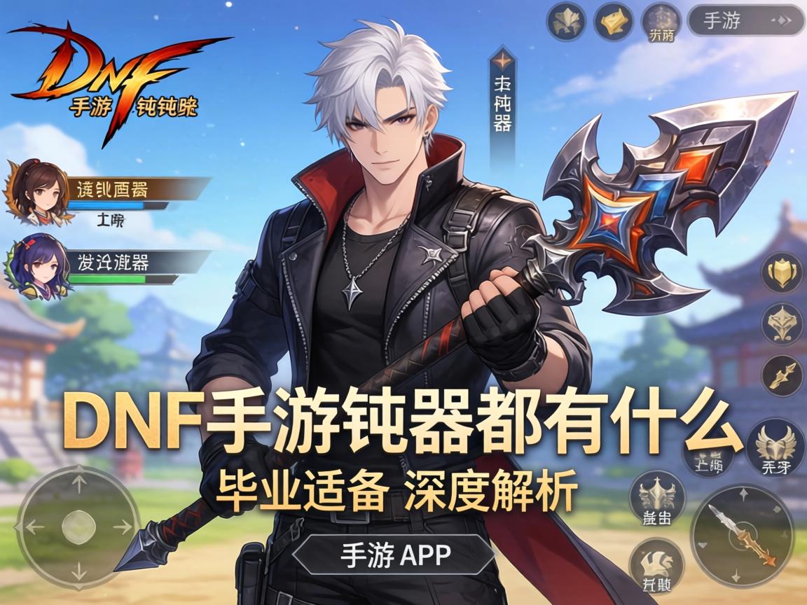DNF手游钝器都有什么?全职业适配与毕业装备深度解析 全职业适配与毕业装备深度解析