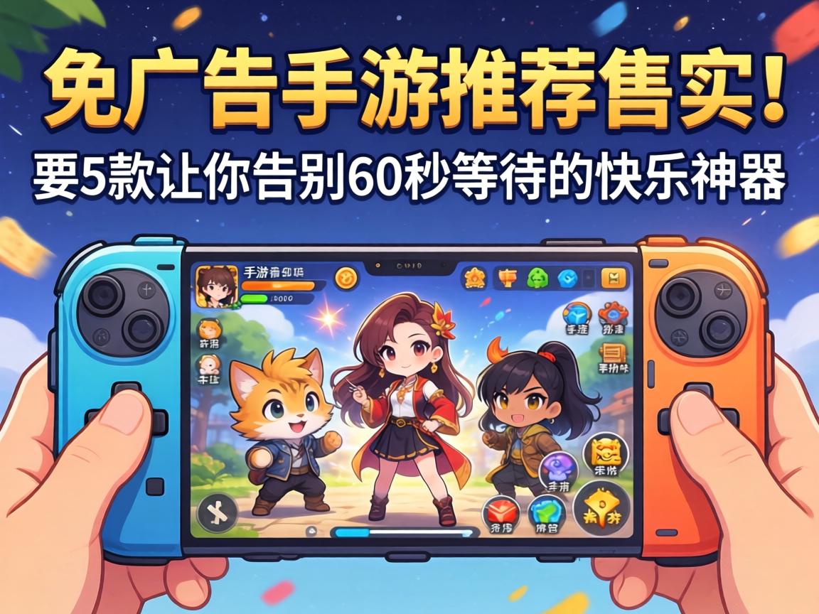 免广告手游推荐实测,这5款让你告别60秒等待的快乐神器 这5款让你告别60秒等待的快乐神器