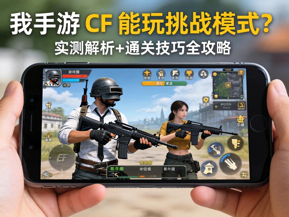 手游CF能玩挑战模式吗