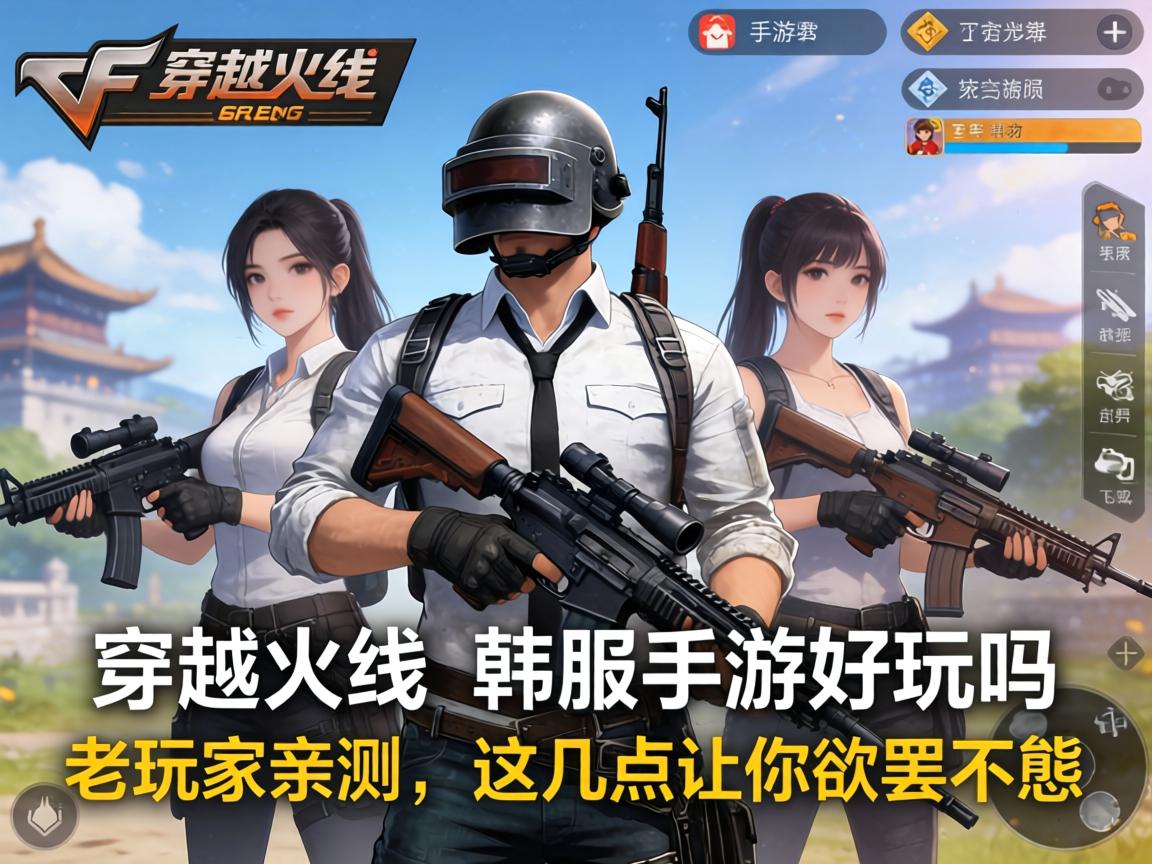 穿越火线韩服手游好玩吗