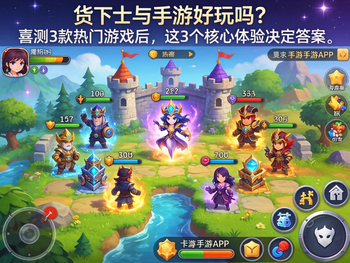 魔幻塔防手游好玩吗?实测3款热门游戏后,这3个核心体验决定答案 这3个核心体验决定答案