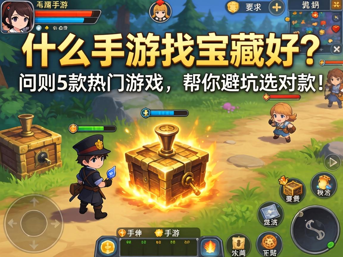 什么手游找宝藏好