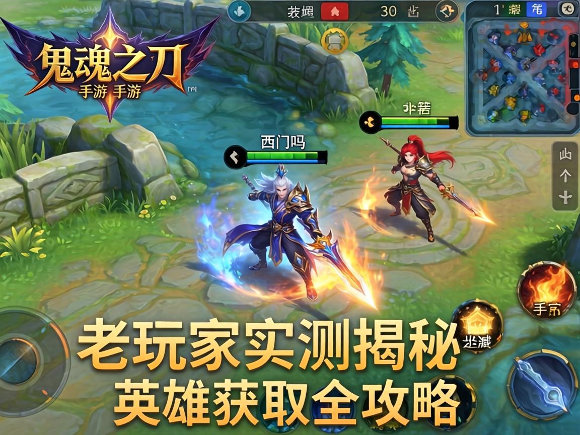 老玩家实测揭秘英雄获取全攻略