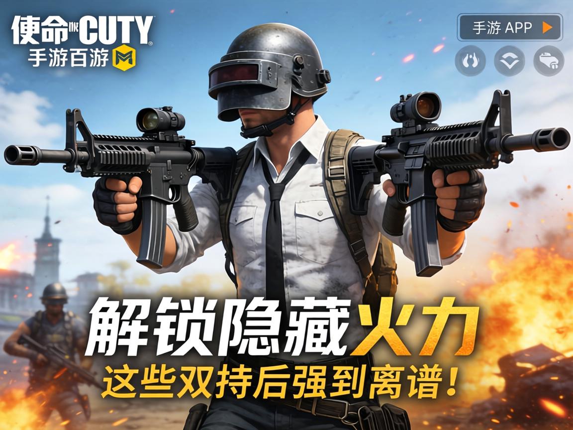 这些武器双持后强到离谱