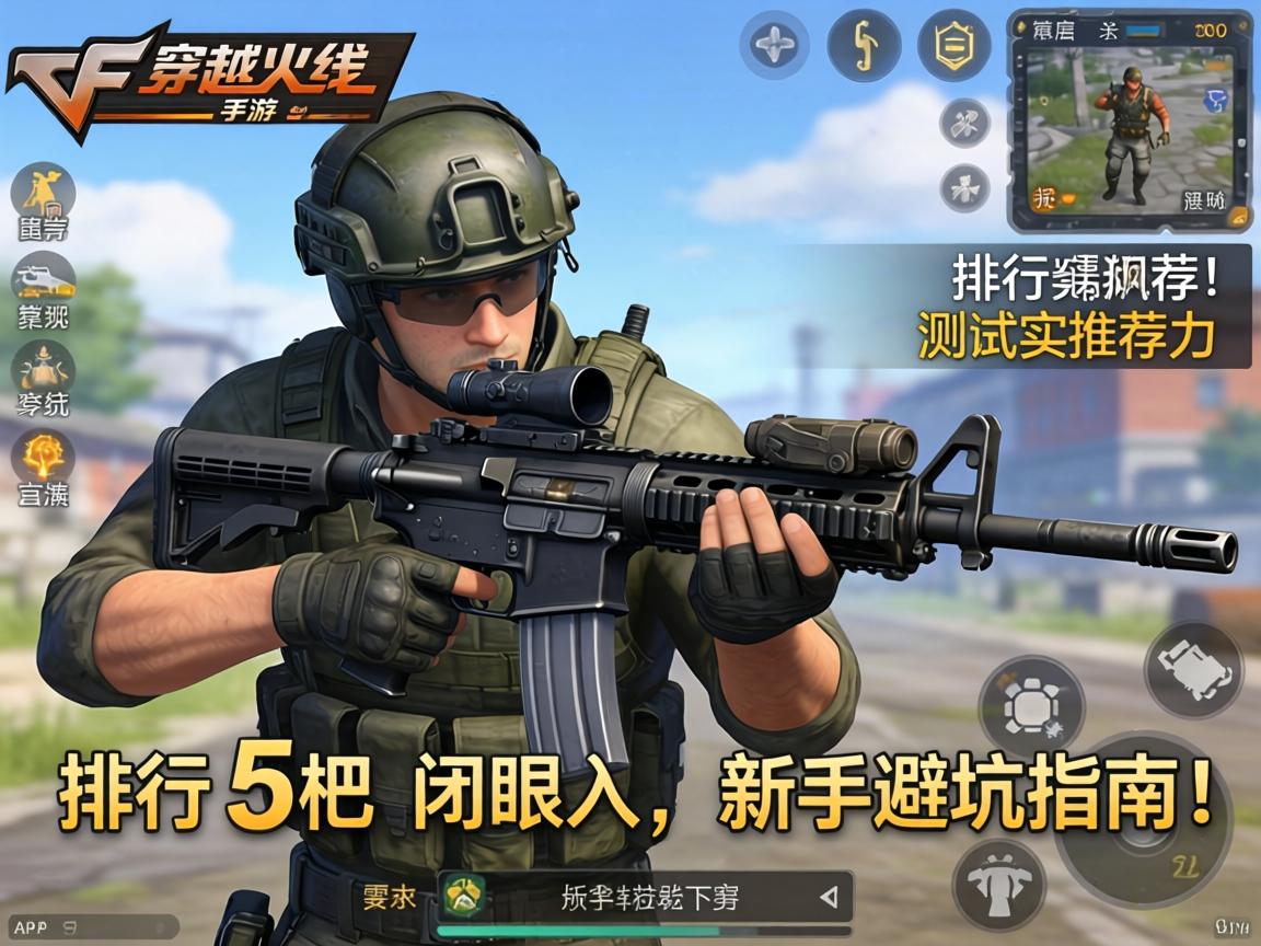 穿越火线手游武器排行实测推荐