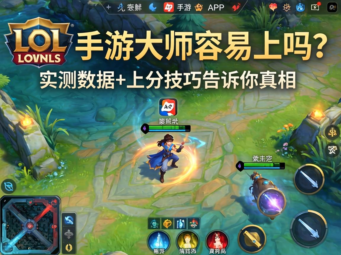 LOL手游大师容易上吗