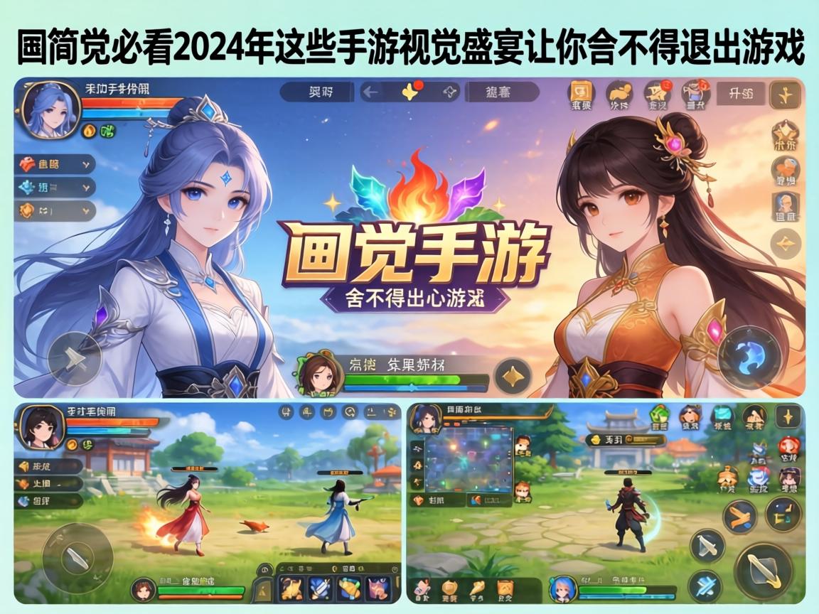 2024年这些手游的视觉盛宴让你舍不得退出游戏