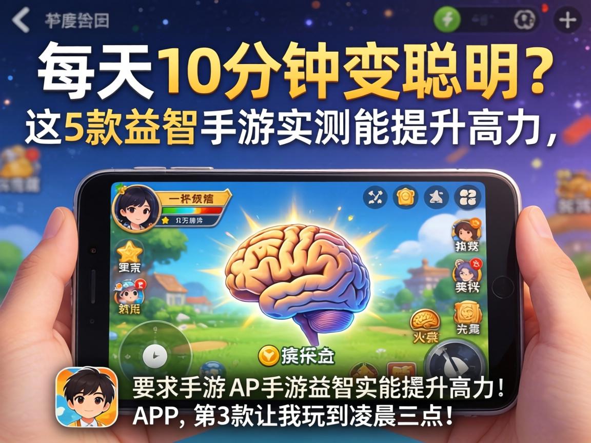 这5款益智手游实测能提升脑力