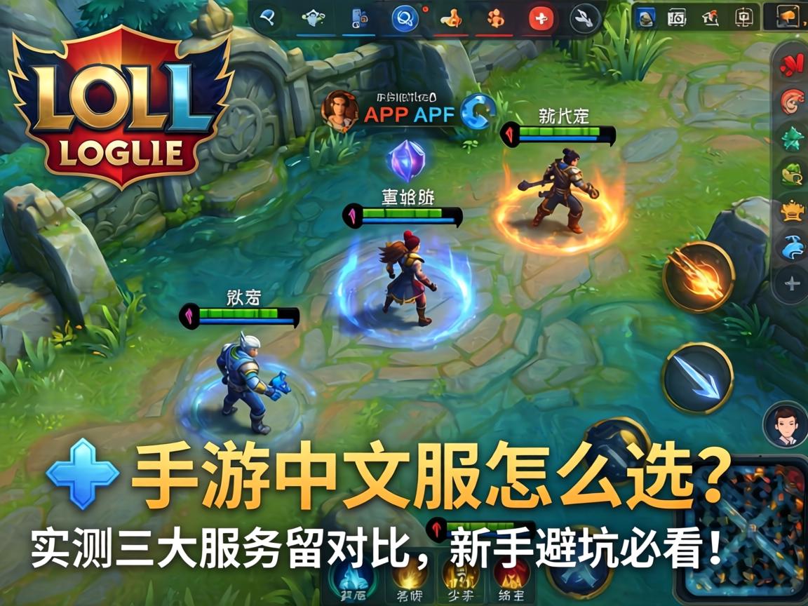 LOL手游中文服怎么选