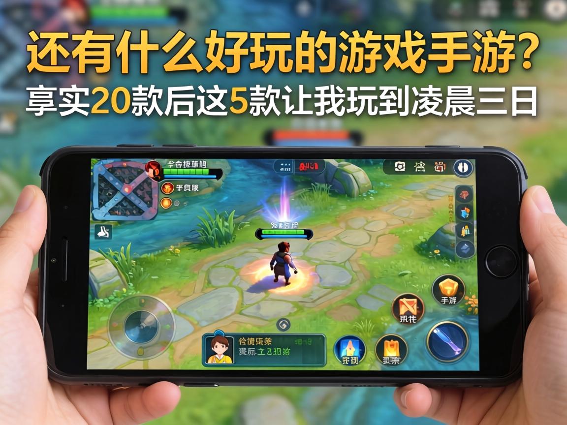 实测20款后这5款让我玩到凌晨三点