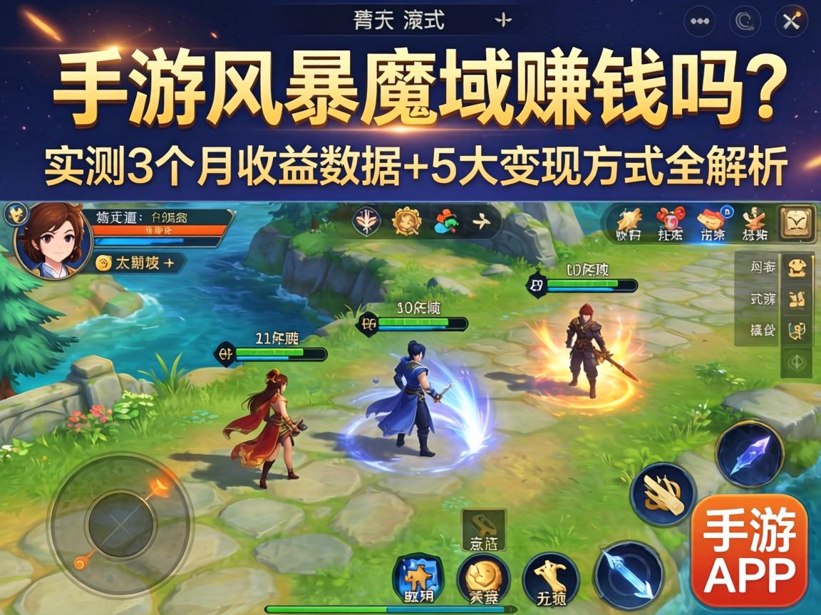 手游风暴魔域赚钱吗