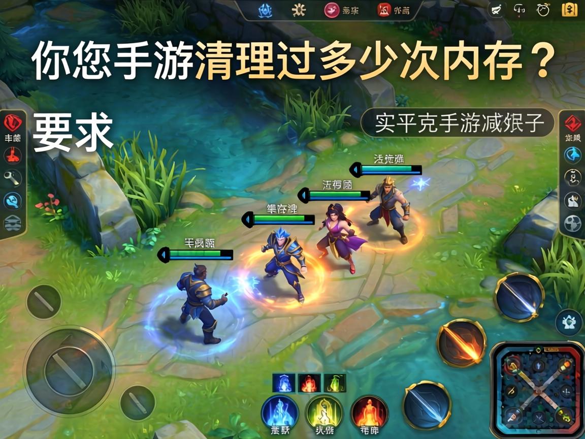 你为LOL手游清理过多少次内存