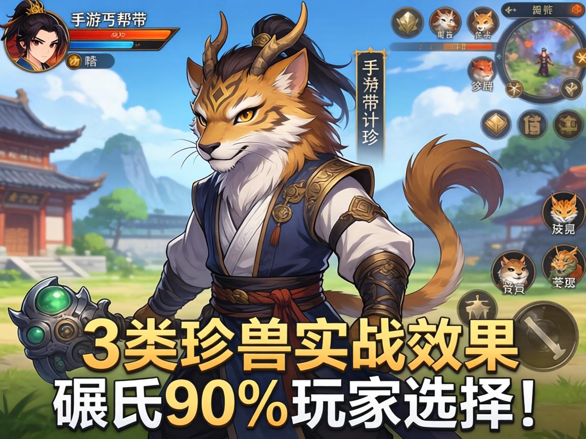 这3类珍兽实战效果碾压90