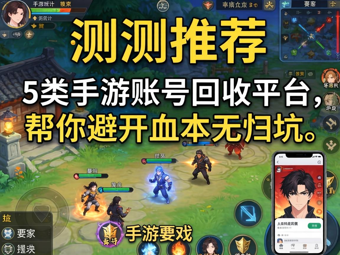 这5类手游账号回收平台