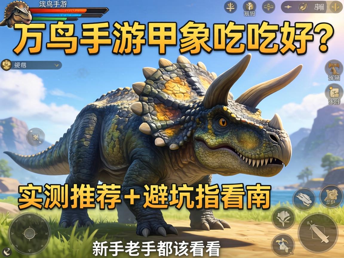 方舟手游甲龙吃什么好