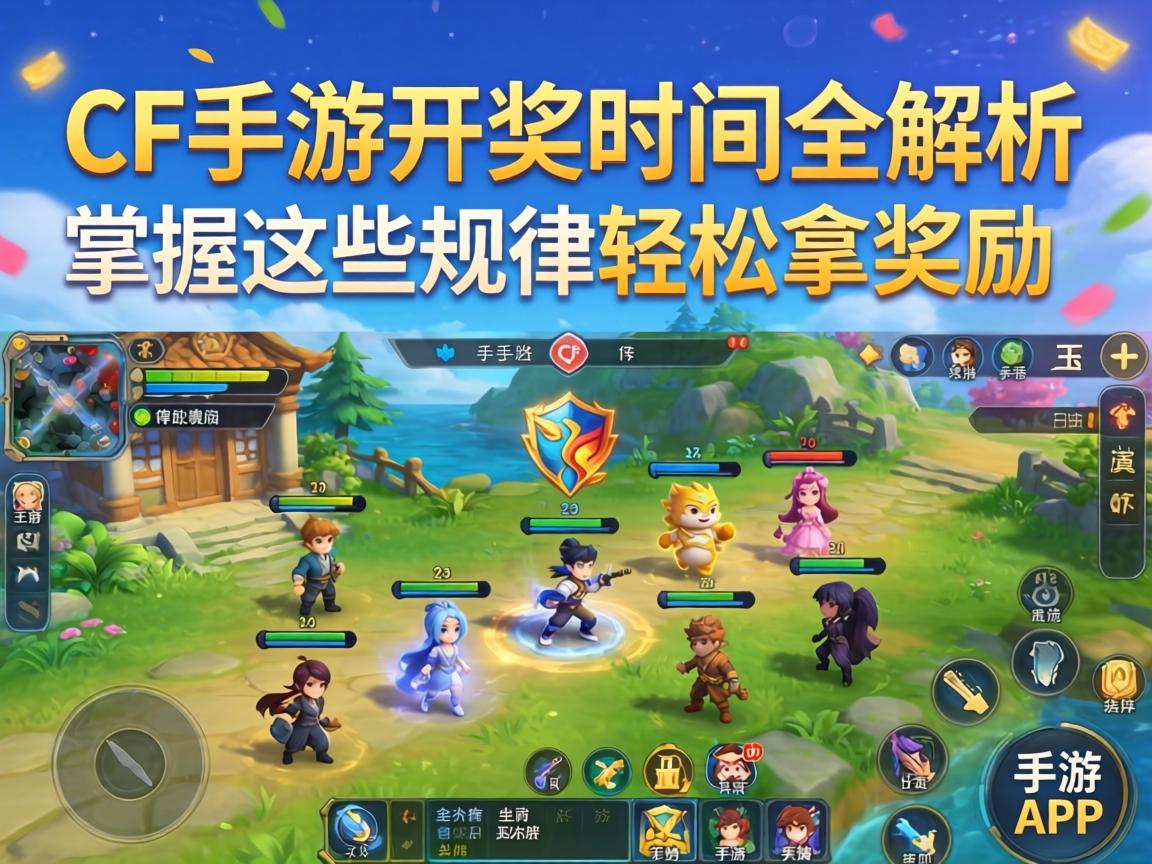 CF手游开奖时间全解析