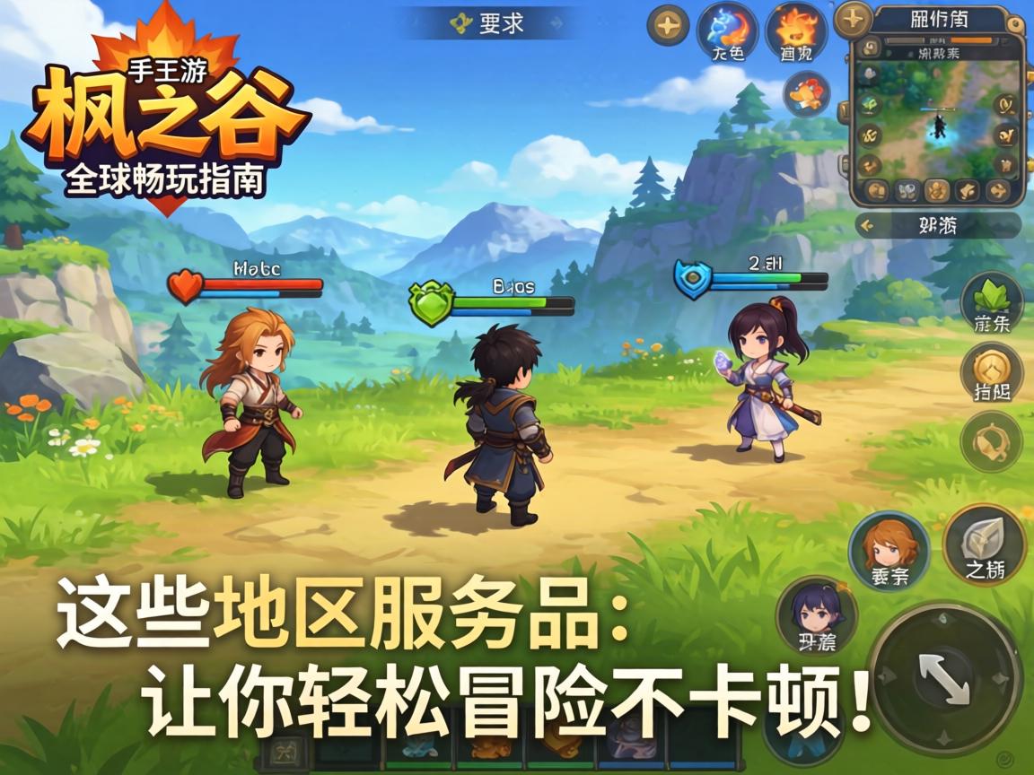 这些地区服务器让你轻松冒险不卡顿