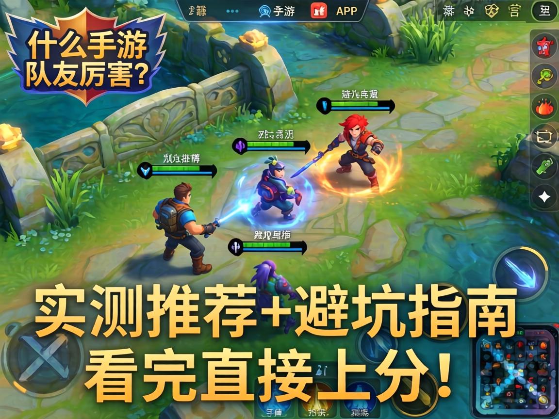 LOL手游什么队友厉害