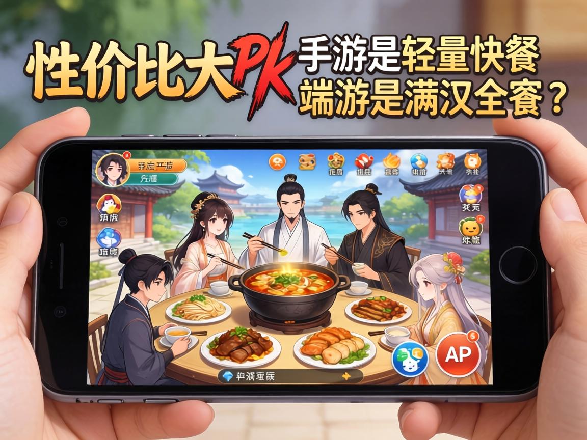 手游是轻量快餐