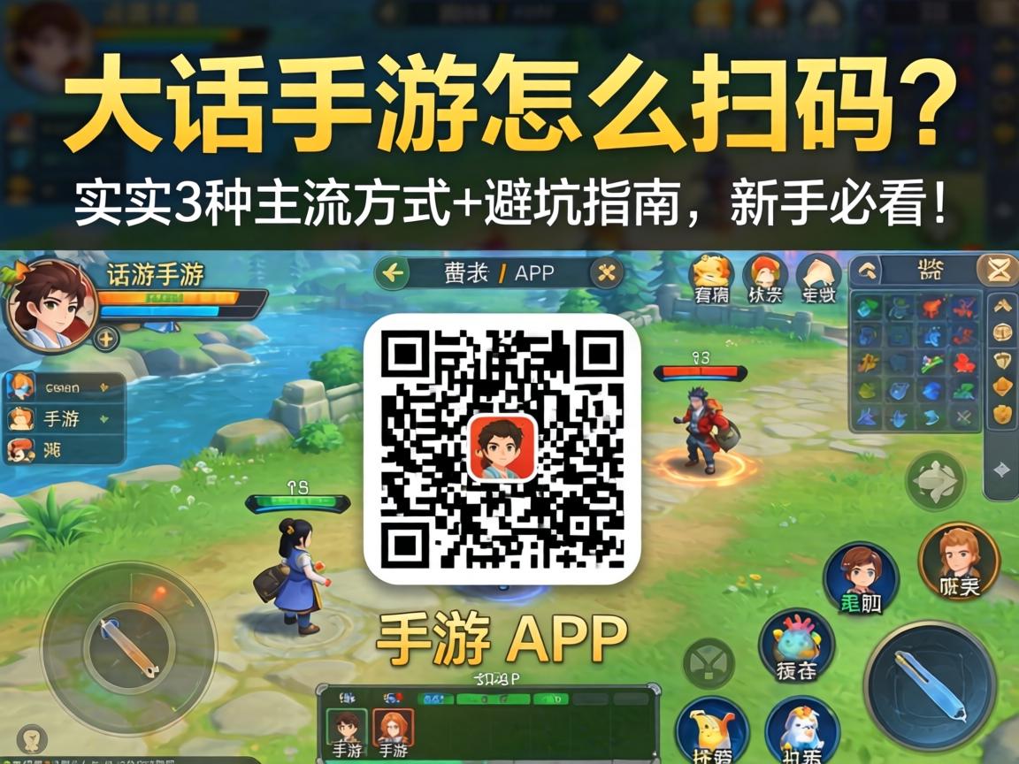 大话手游怎么扫码