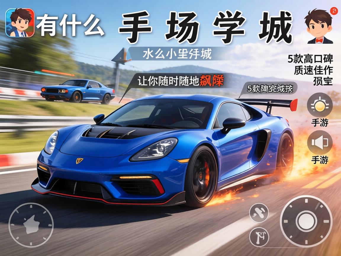 这5款高口碑竞速佳作让你随时随地飙车