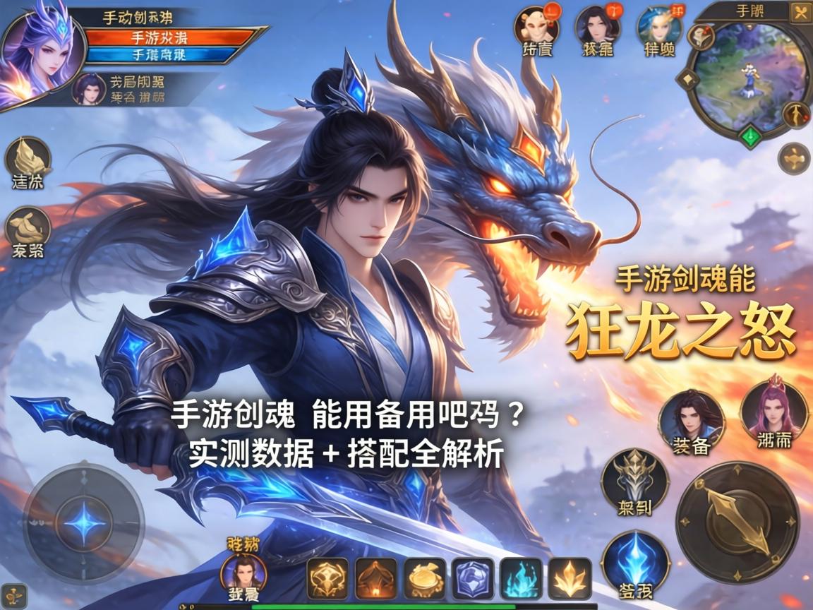 手游剑魂能用狂龙之怒吗