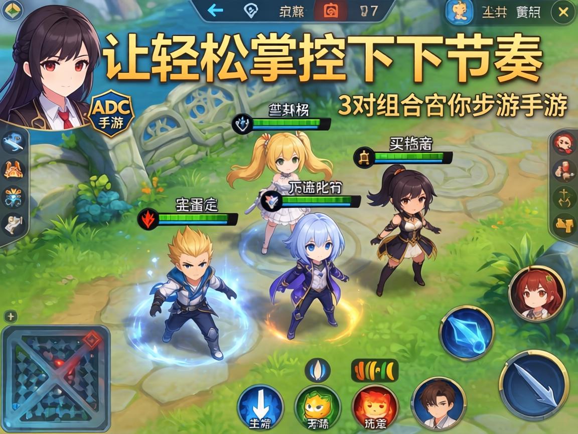 这3对组合让你轻松掌控下路节奏