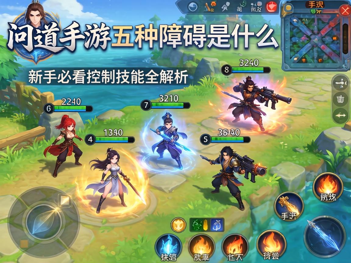 新手必看的控制技能全解析