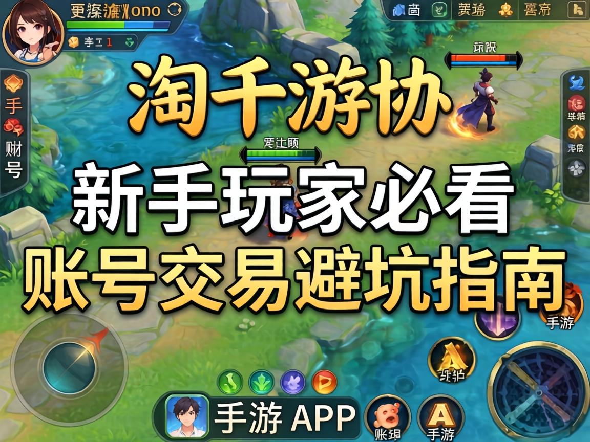 新手玩家必看的账号交易避坑指南