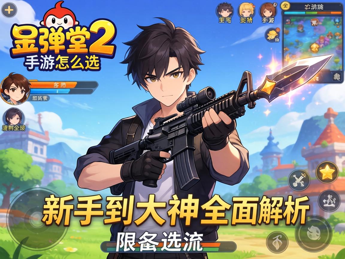 弹弹堂2手游武器怎么选