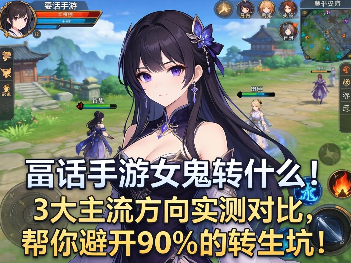 大话手游女鬼转什么？3大主流方向实测对比，帮你避开90%的转生坑！