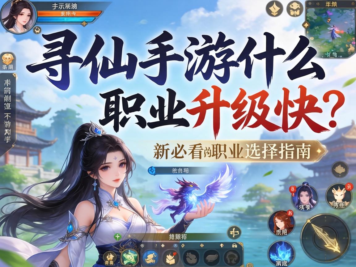 寻仙手游什么职业升级快？新手必看的职业选择指南