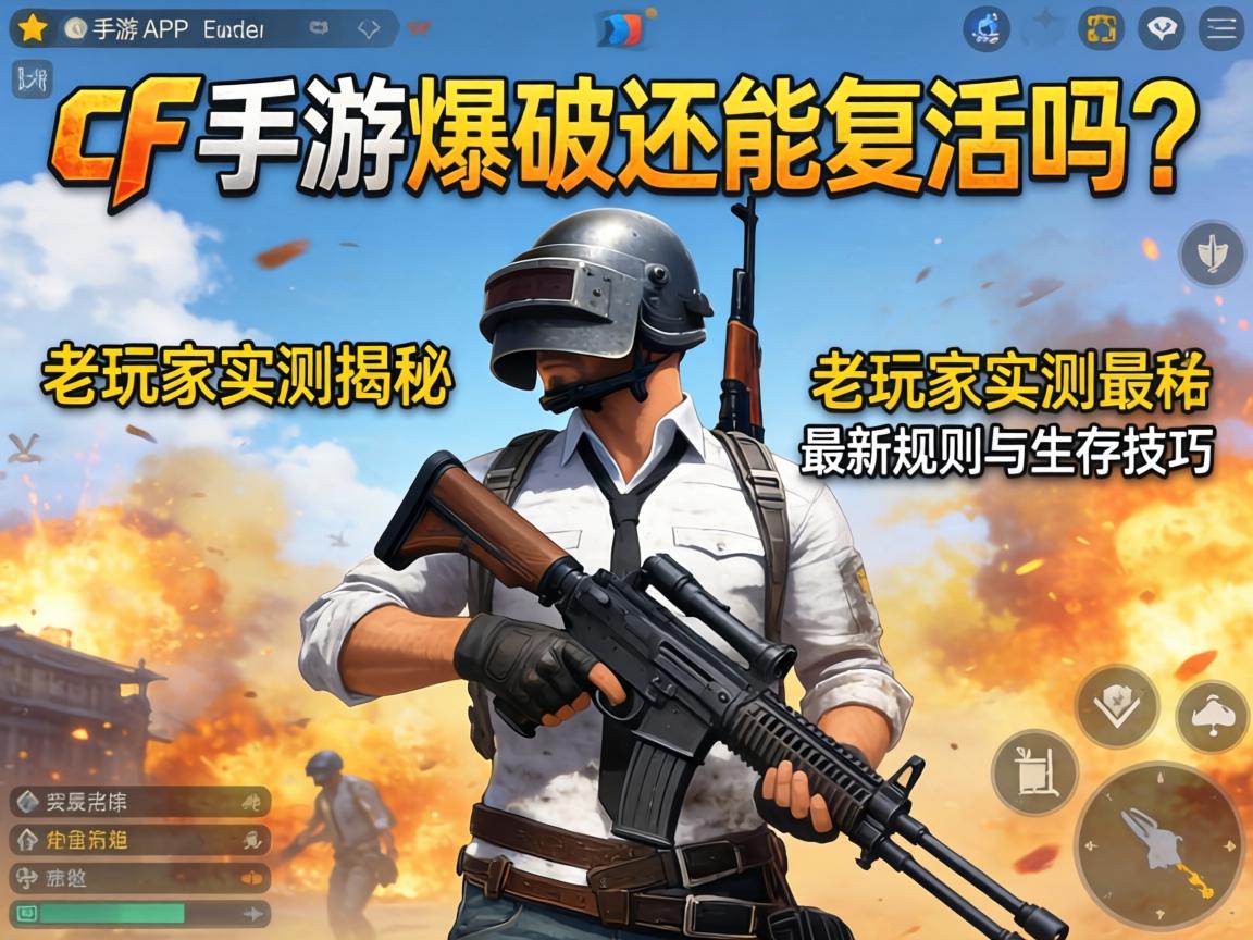 cf手游爆破还能复活吗？老玩家实测揭秘最新规则与生存技巧