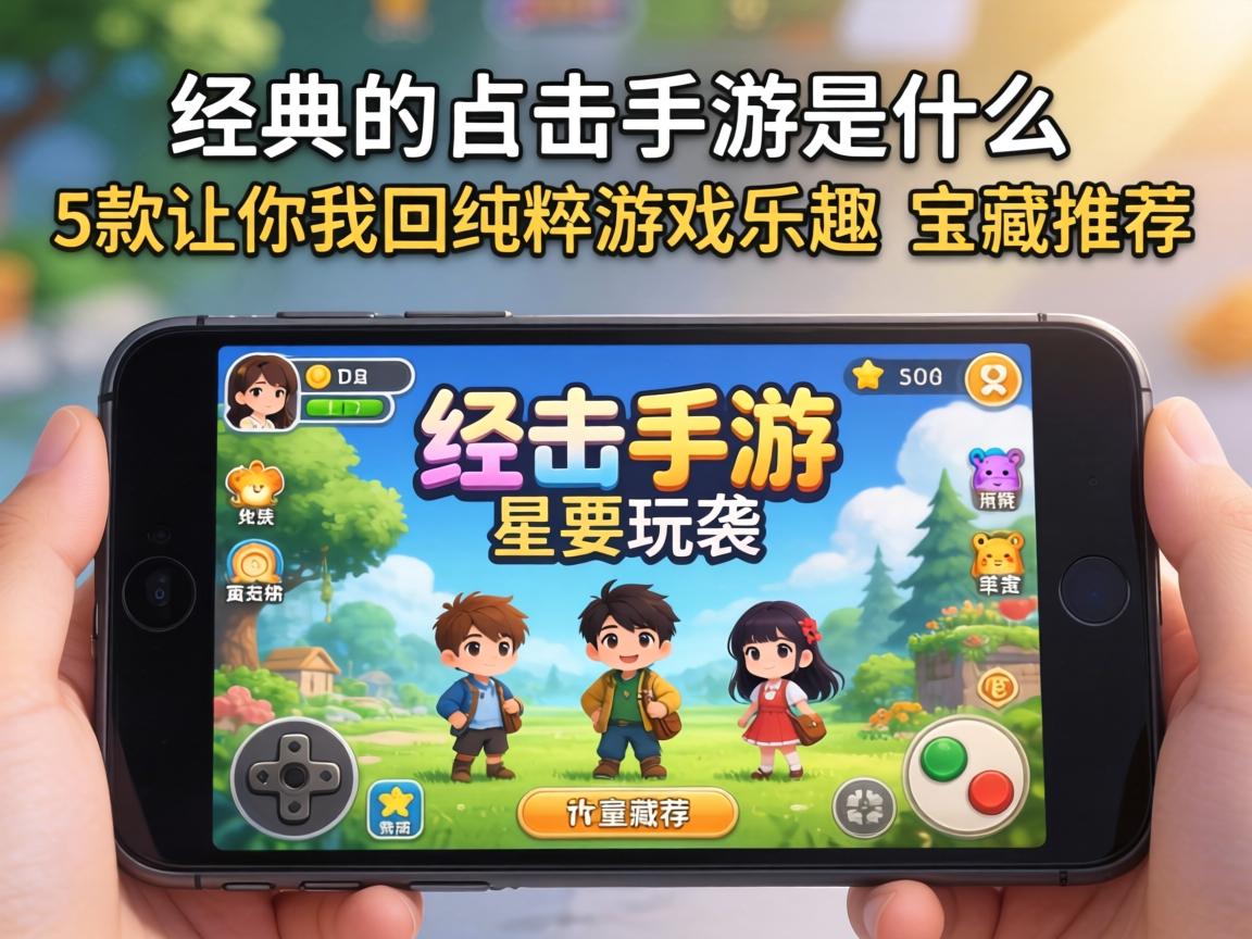 经典的单击手游是什么？这5款让你找回纯粹游戏乐趣的宝藏推荐